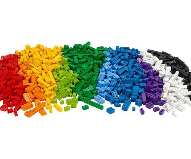 creative lego brick set