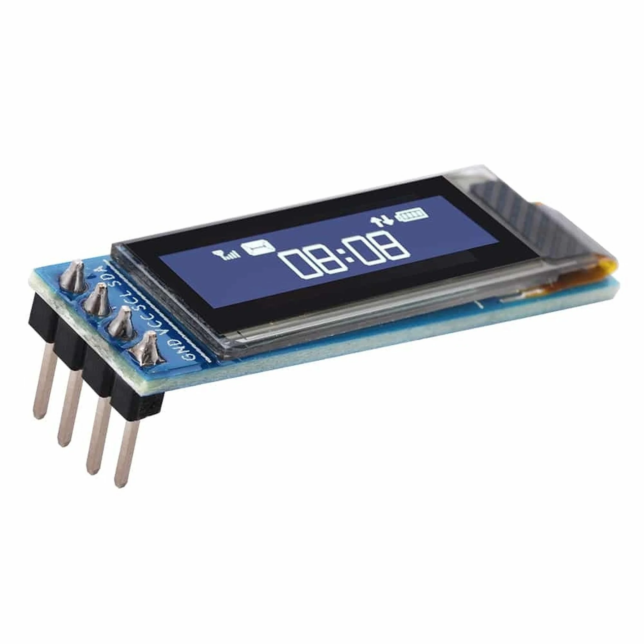 0.91 Inch White OLED Display Module I2C Interface (PiKVM)