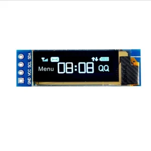 0.91 inch IIC SSD1306 OLED LCD Display module 3.3v-5v