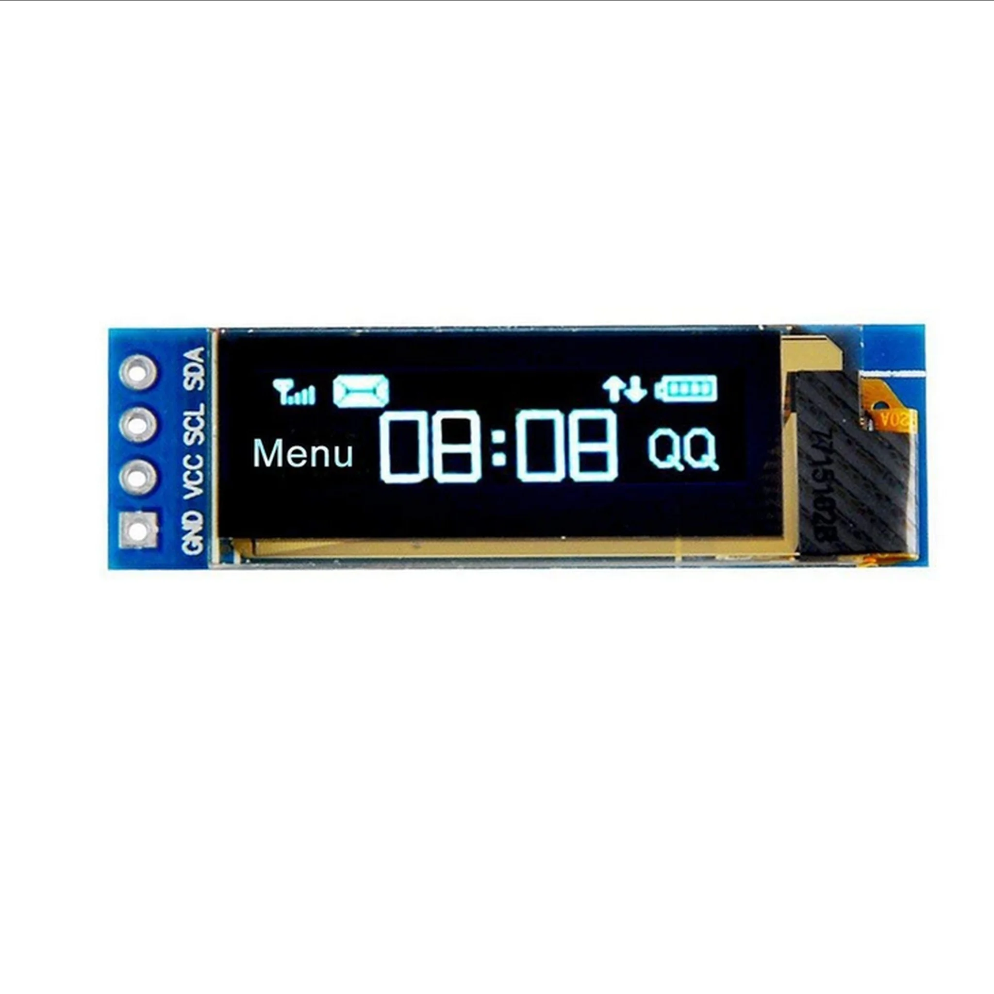0.91 inch IIC SSD1306 OLED LCD Display module 3.3v-5v
