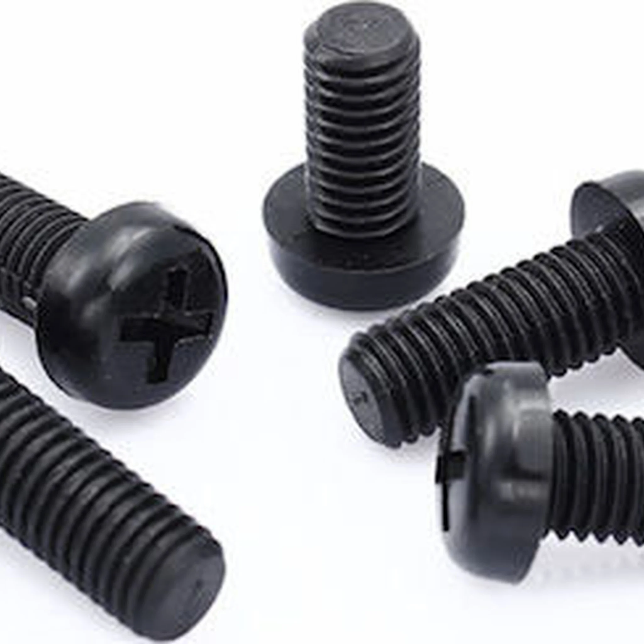 10pcs Nylon M3 x 6mm Bolts