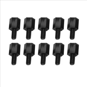 10pcs Nylon M3x6+6 standoffs