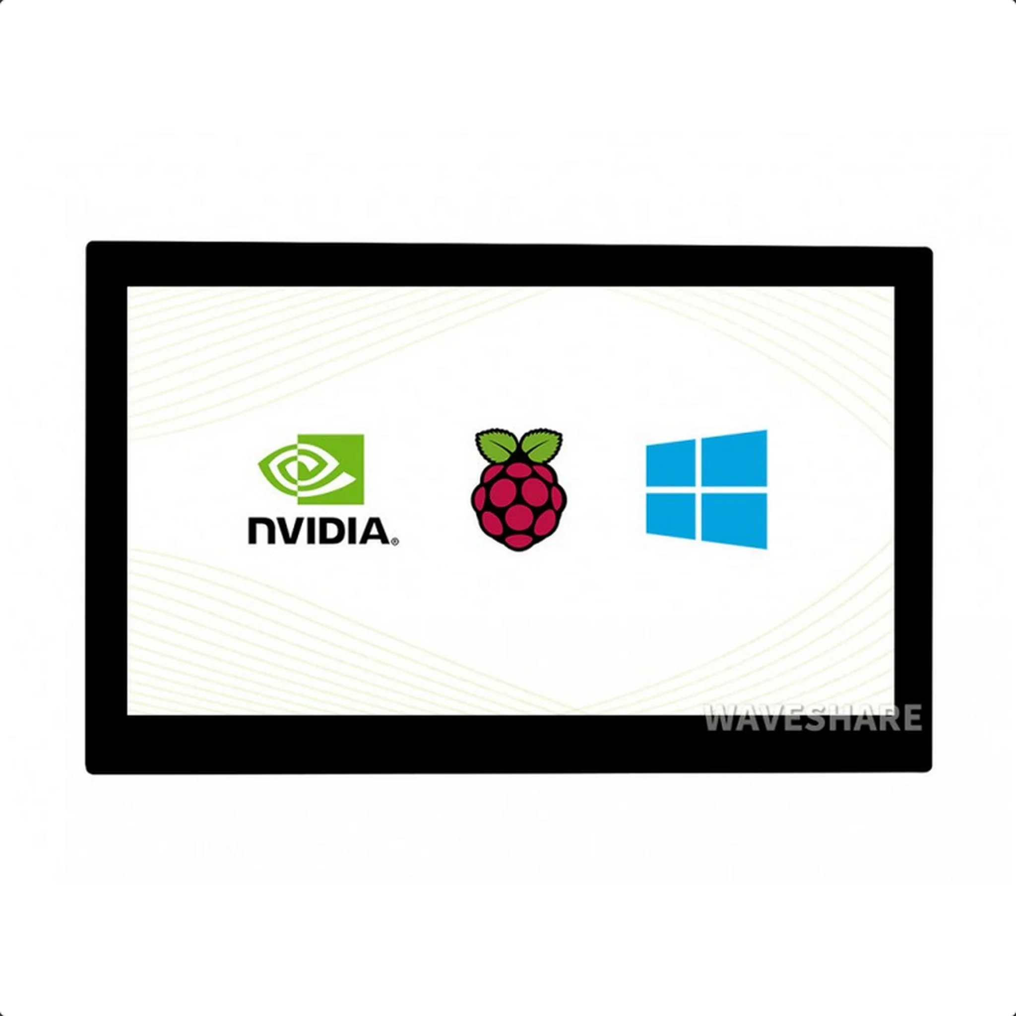 13.3inch Capacitive Touch Screen LCD, 1920×1080, HDMI, IPS, Various Systems Support