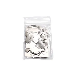 180Pcs Nickel Plated Steel Strip Thickness 0.1mm –  2.5×0.7cm