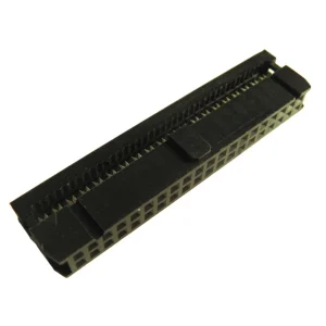 40 Pin Ribbon Cable Socket Connector – Black