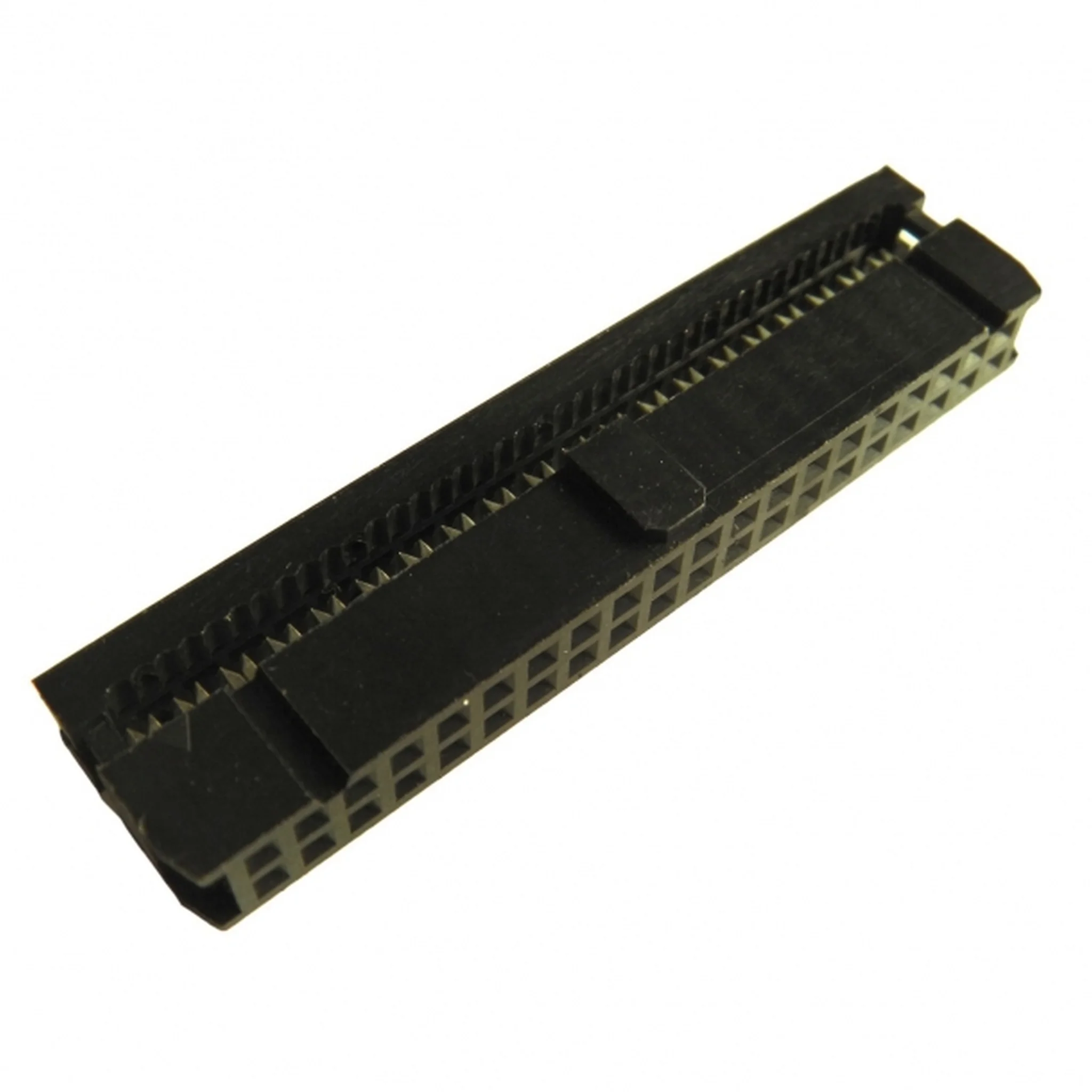 40 Pin Ribbon Cable Socket Connector – Black