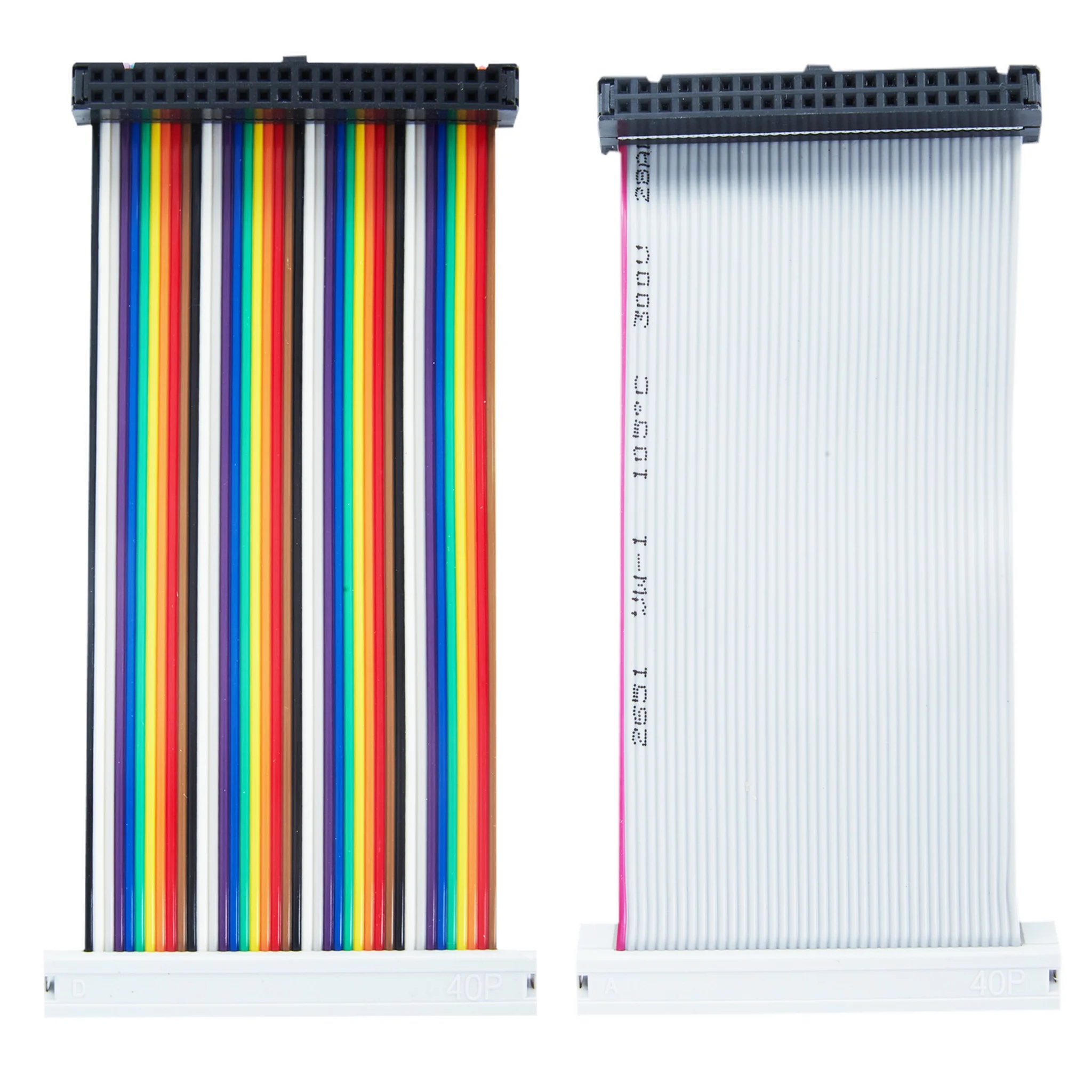 40pin GPIO Extender for Pi500/Pi400, Rainbow Cable