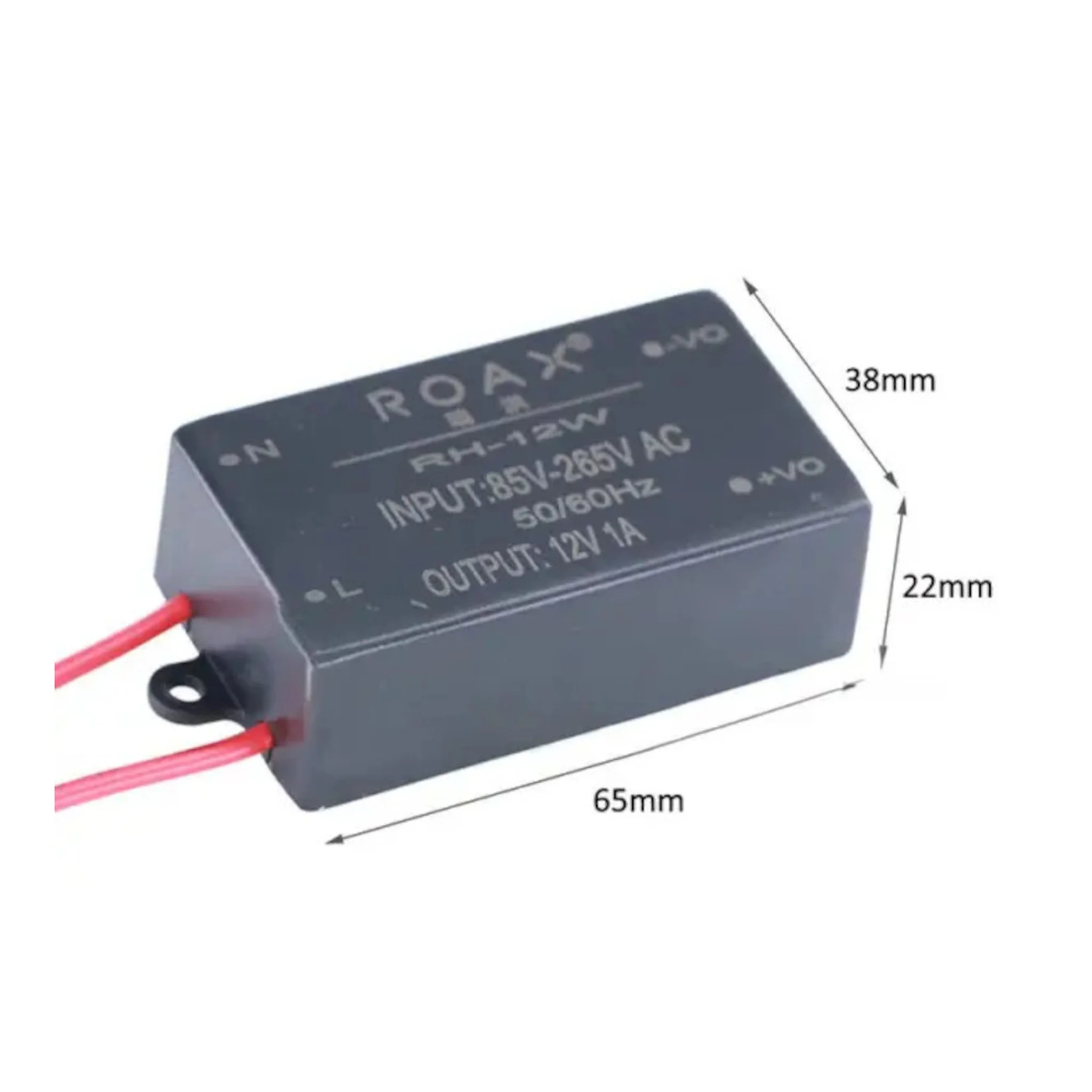AC-DC Isolated Regulated Power Supply 12V 1A