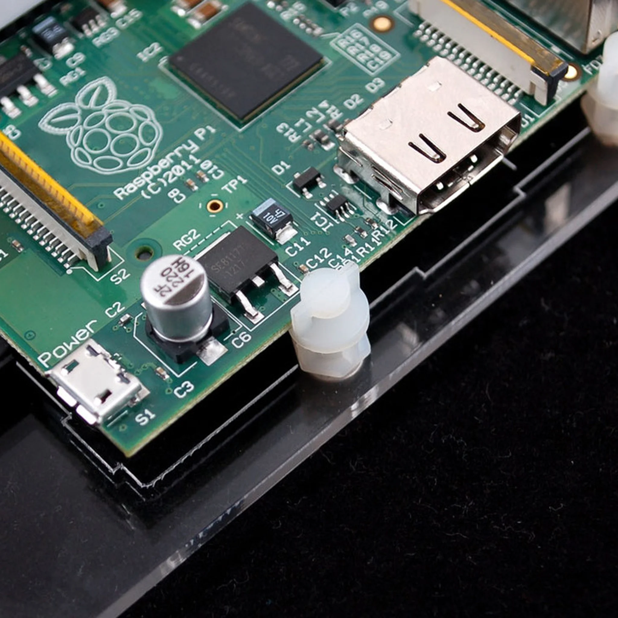 Adafruit Board Edge Mounting Kit – Pack of 4