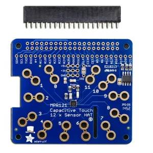 Adafruit Capacitive Touch HAT for Raspberry Pi – Mini Kit – MPR121