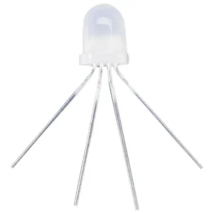 Adafruit NeoPixel Diffused 8mm Through-Hole LED – 5 Pack Multicolor