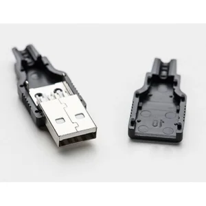 Adafruit USB DIY Connector Shell – Type A Male Plug