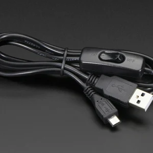 Adafruit USB Power Only Cable with Switch – A/MicroB