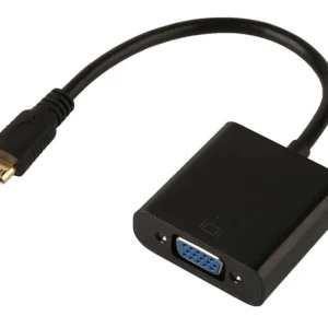 Adapter HDMI 1.4V(M) Mini / VGA DB15(F) – 0.20cm