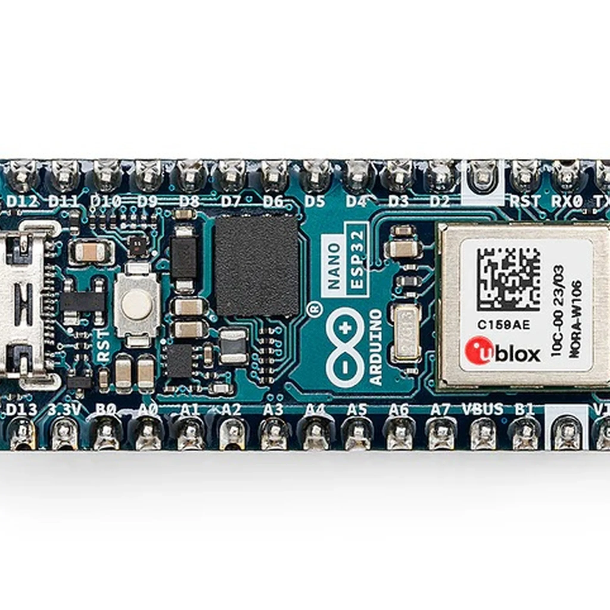 Arduino® Nano ESP32 with headers