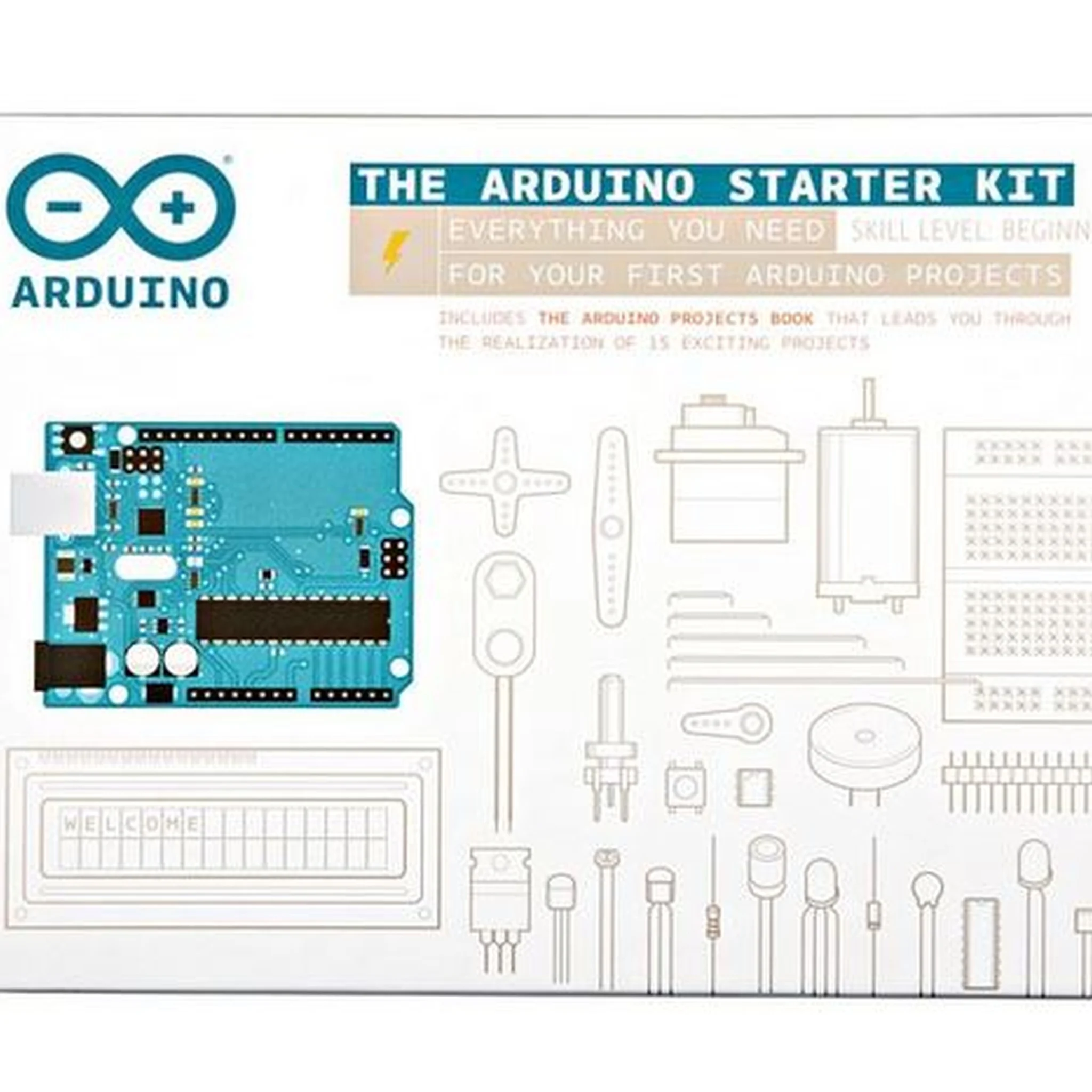 Arduino Starter kit ENGLISH – K000007