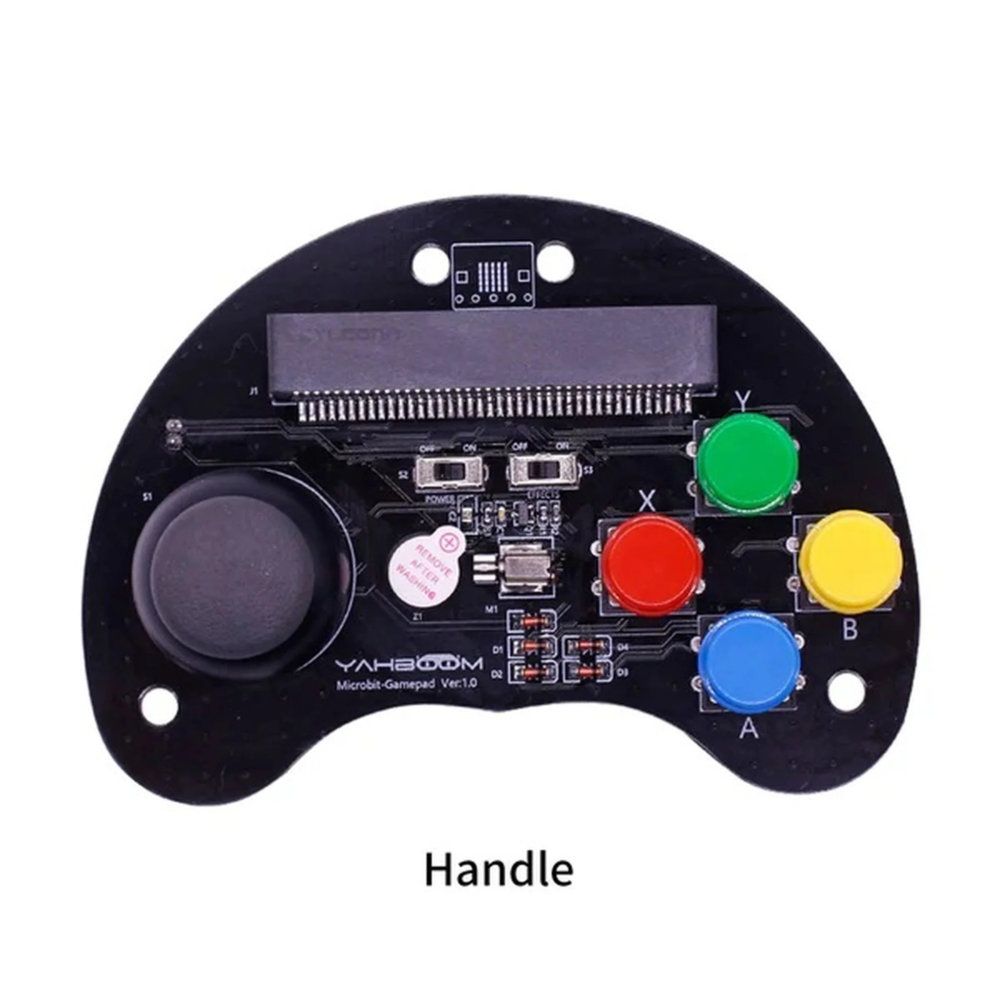 Basic Gamepad Microbit Handle with Button Rocker