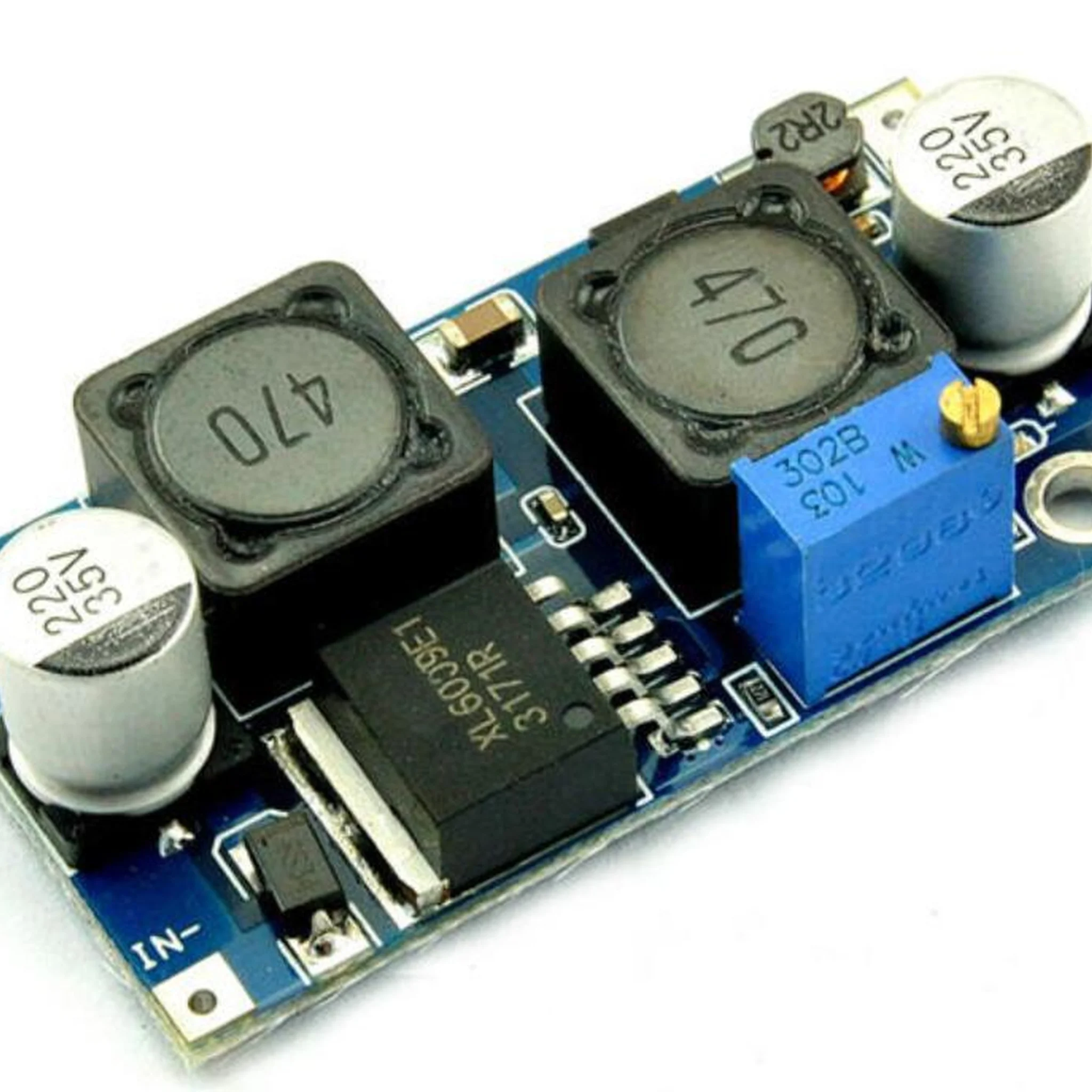 DC-DC Boost Buck Adjustable Step Up and Step Down Automatic Converter XL6009 Module Suitable For Solar Panel