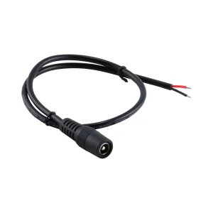 DC External Plug Connector 5.5*2.1mm Female Power Extension cable