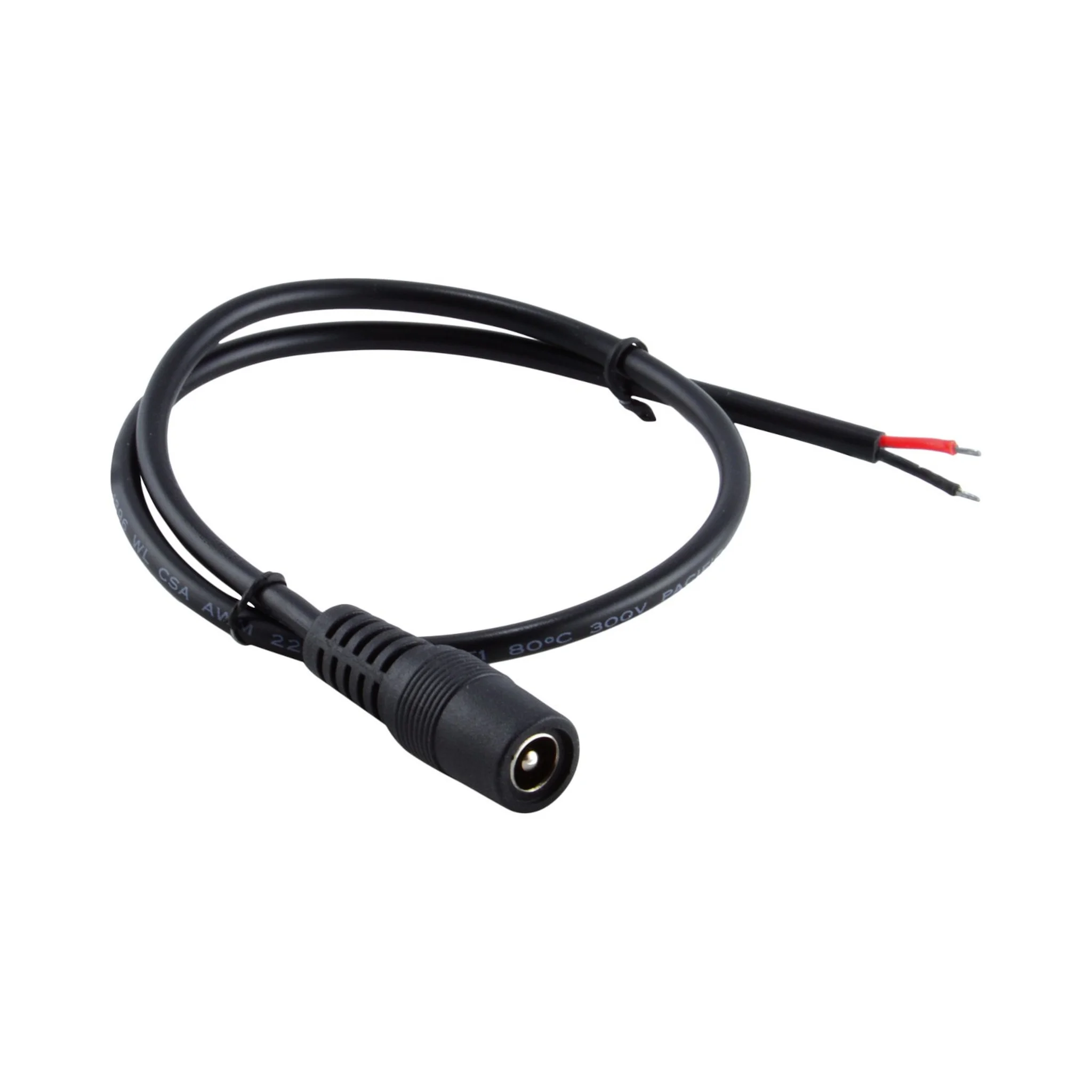 DC External Plug Connector 5.5*2.1mm Female Power Extension cable