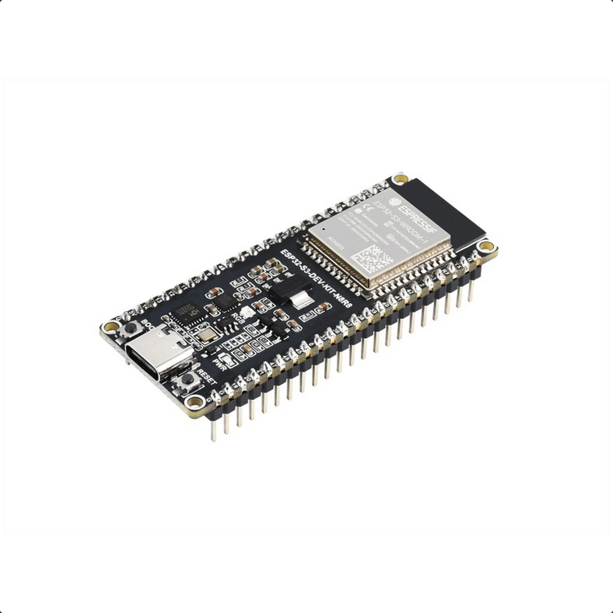 ESP32-S3 Microcontroller, 2.4GHz Wi-Fi Development Board, 240MHz Dual Core Processor, ESP32-S3-WROOM-1 Module, 16MB Flash