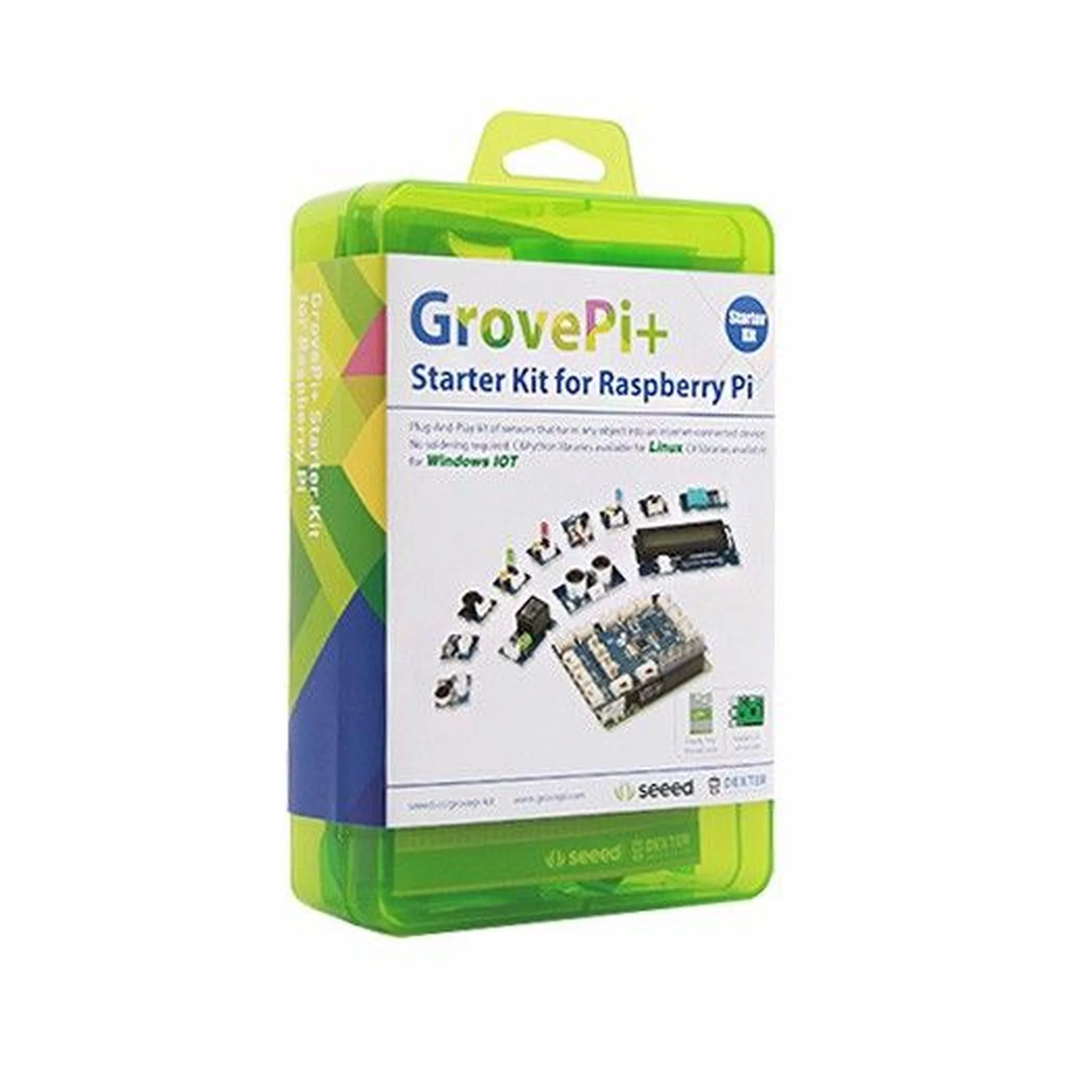 GrovePi+ Starter Kit for Raspberry Pi A+,B,B+ 2,3,4 (CE certified)