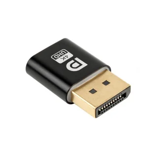 Headless 4k Edid Display Emulator HDR Clone Adapter Display Port