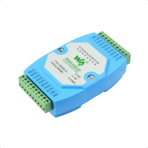 Industrial-grade Isolated 8-ch RS485 Hub, Rail-mount Support, Wide Baud rate Range