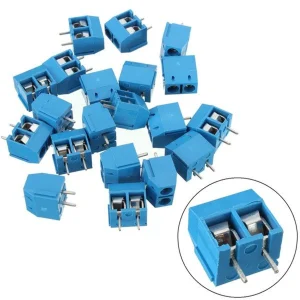 KF301-2P KF301-5.0-2P KF301 2Pin 5.08mm Plug-in Screw Connector Terminal Block