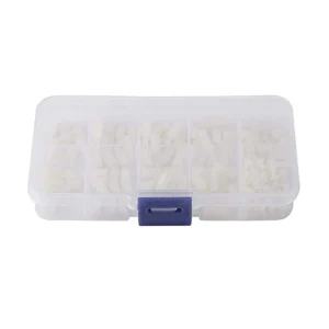 M2.5 Nylon Screw white Hex Screw Nut Nylon PCB Standoff Assortment Kit 120pcs (Αποστάτες)