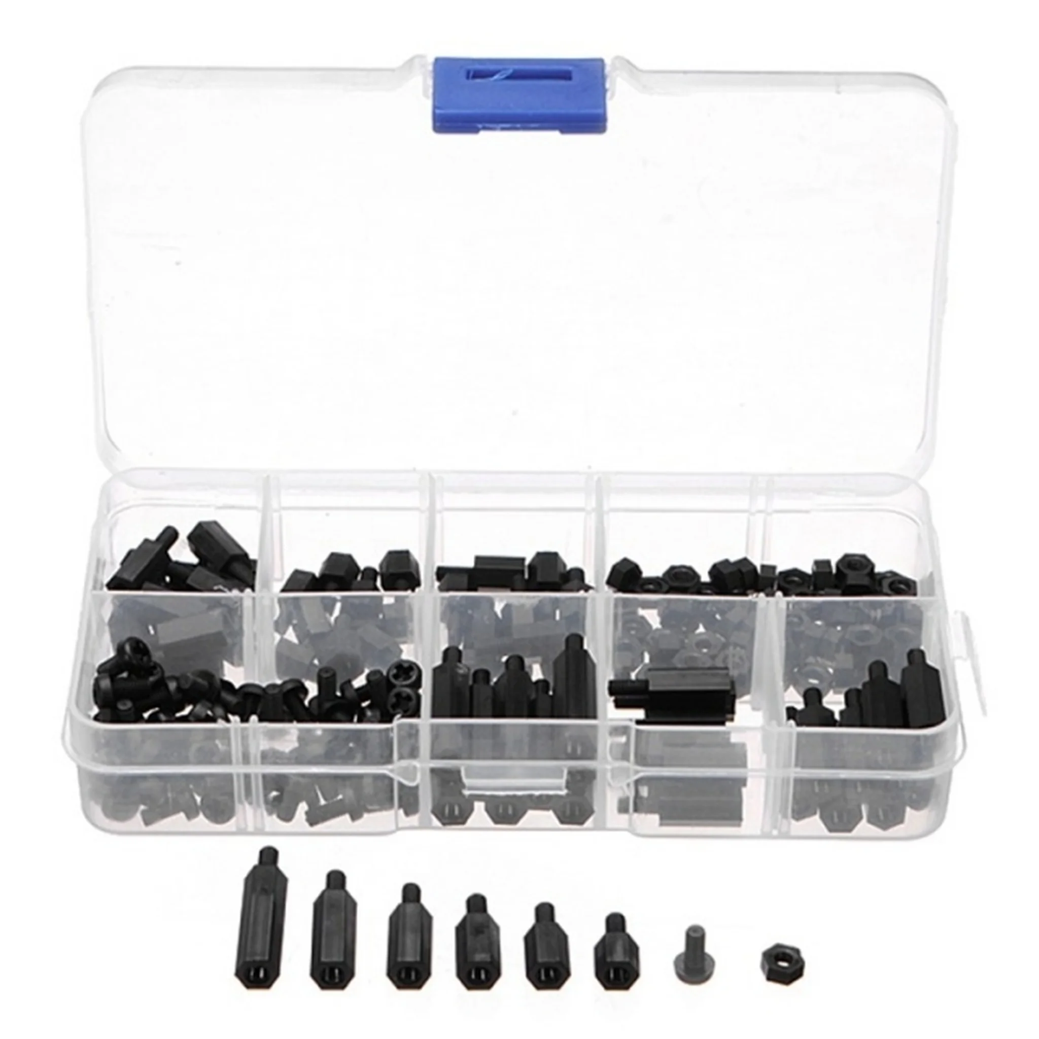 M3 screw 180pcs nylon hexagon studs – Αποστάτες