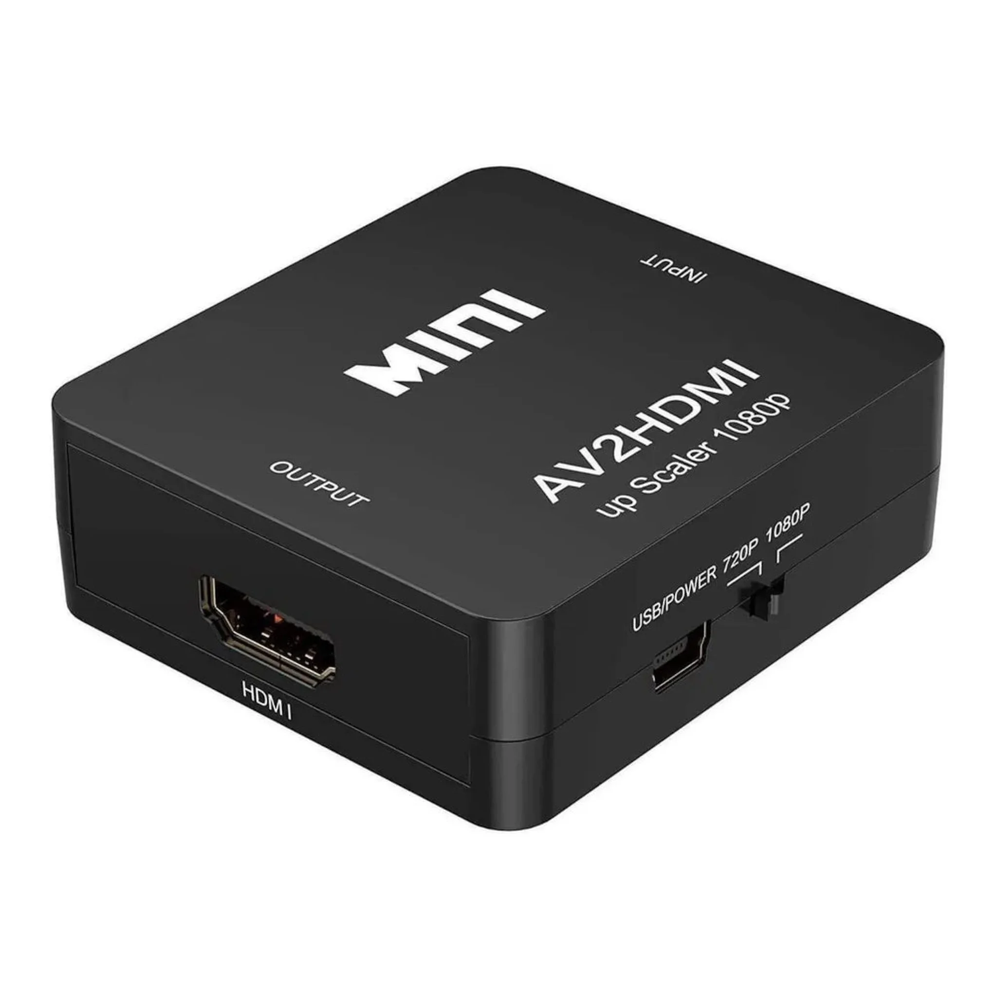 Mini RCA AV to HDMI Converter Adapter Composite