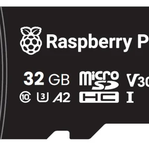 Official Raspberry Pi Micro SD Card 32GB A2 (Raspberry Pi OS)