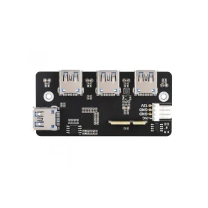 PCIe TO USB 3.2 Gen1 Adapter, for Raspberry Pi Compute Module 4 IO Board, 4x HS USB