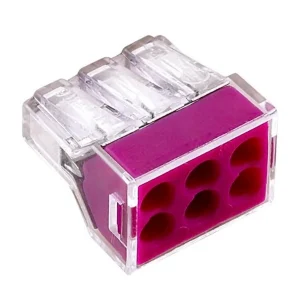 PCT-106 Push wire wiring connector