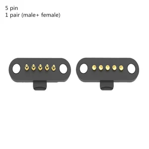 Pogo Pin Magnetic Connector 5p Male – Female