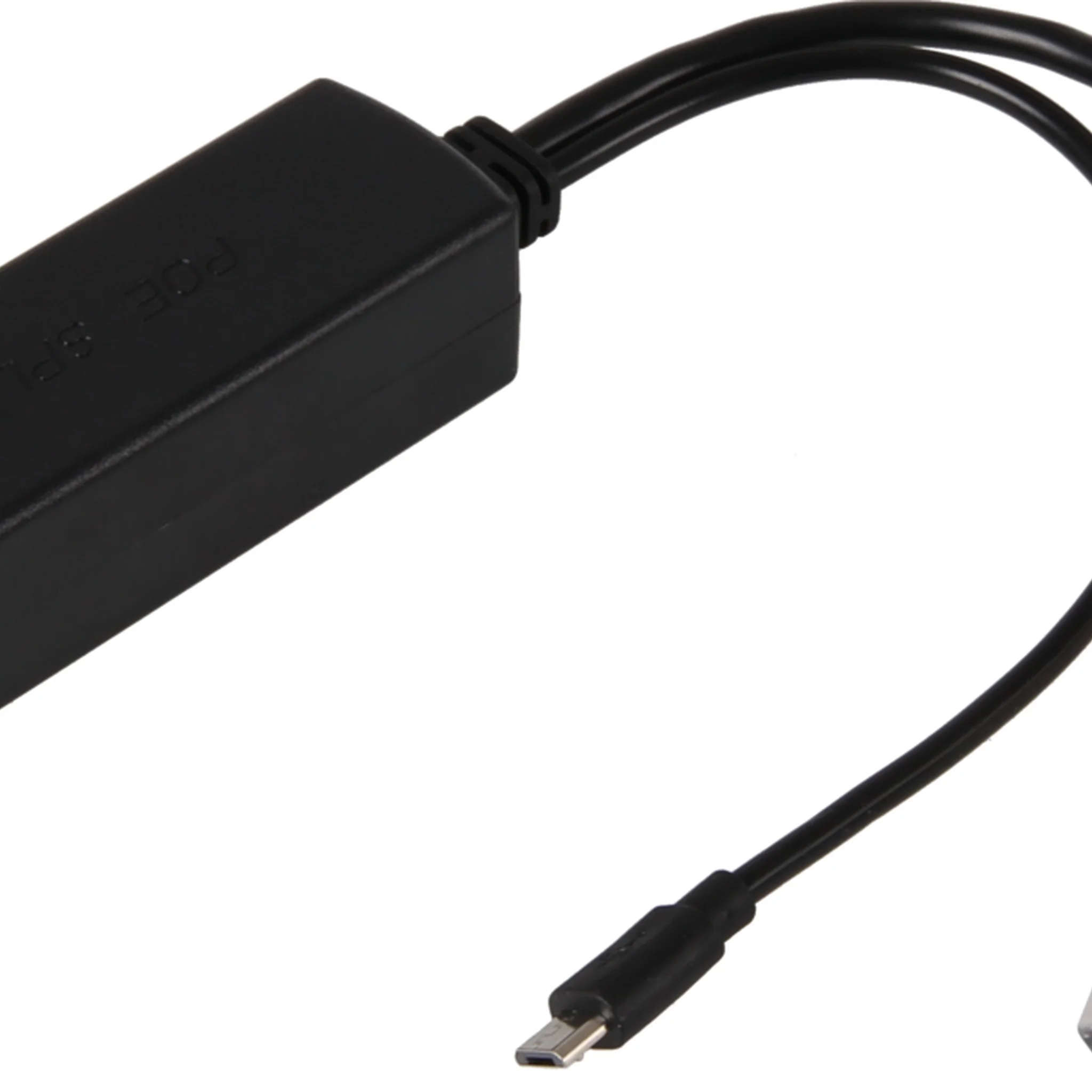 Power over Ethernet (POE) adapter microUSB