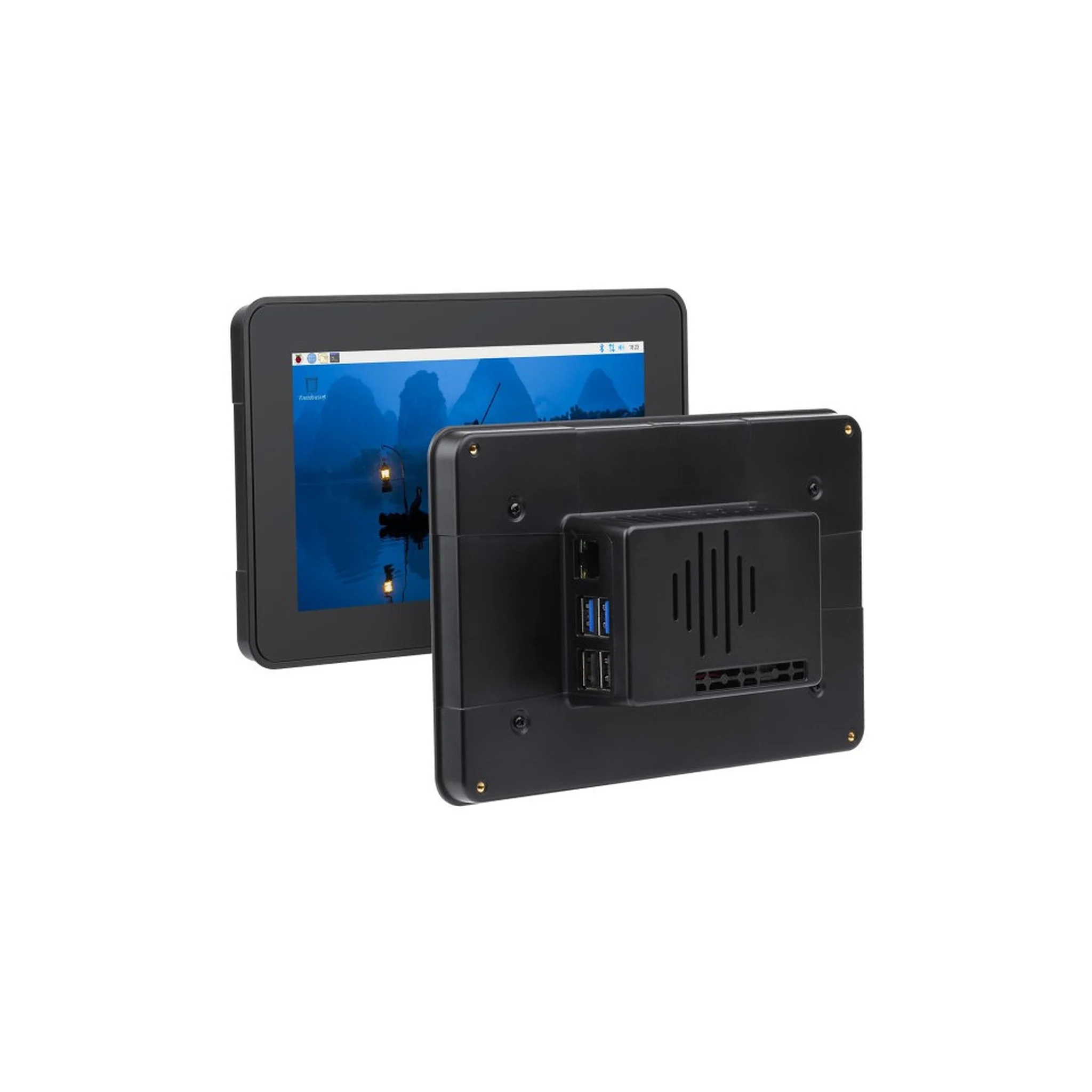 Protective Case For Raspberry Pi 7inch Touch Display 2 And Raspberry Pi 5,