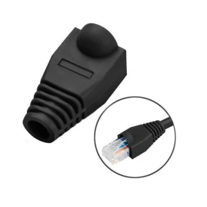 RJ45 Connector Cover Black