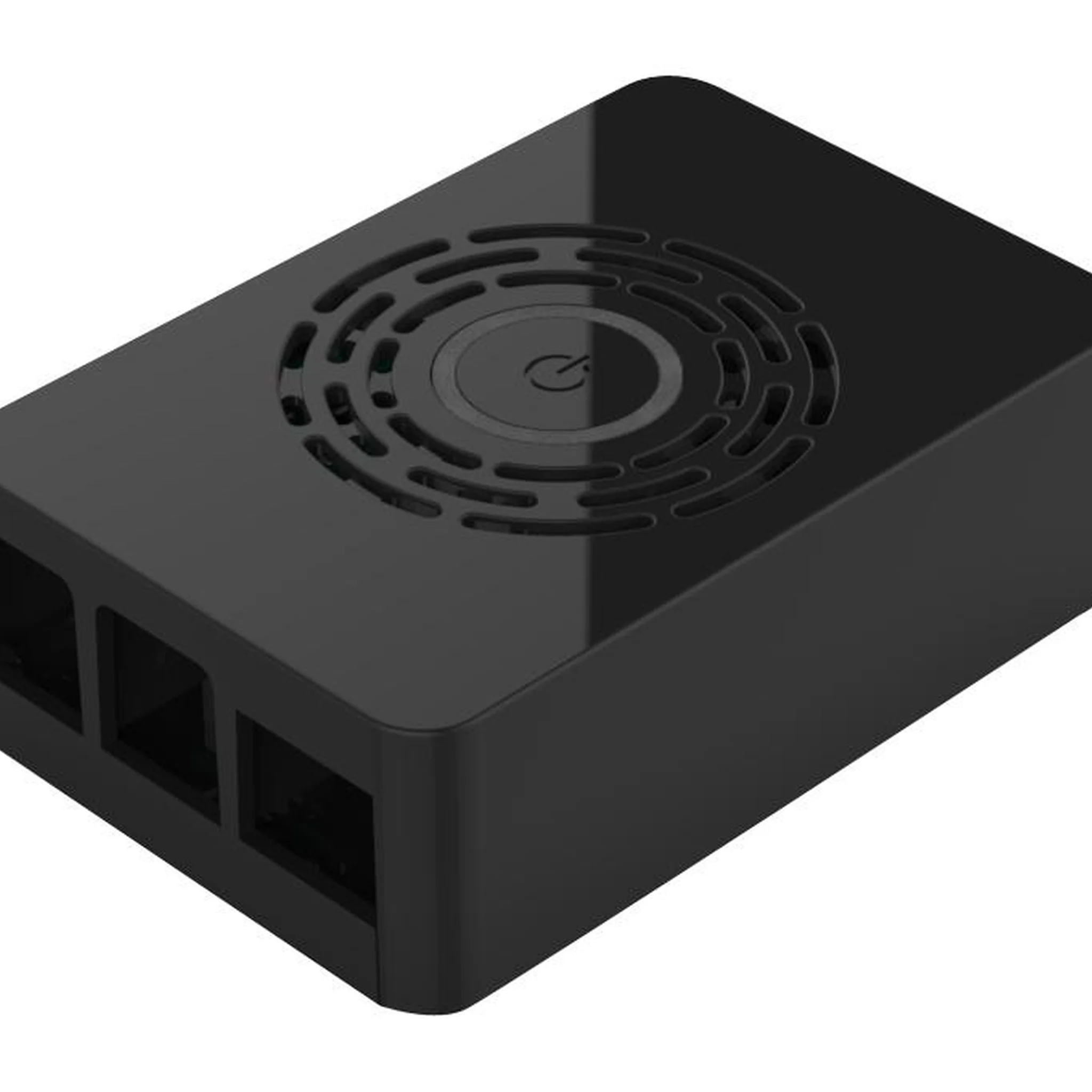 Raspberry Pi 4 Model B Case, with Integrated Power Button