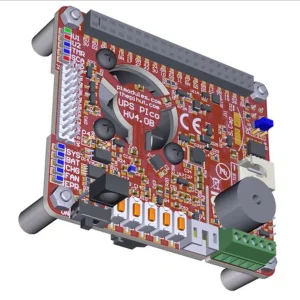 Raspberry Pi UPS PIco HV4.0B/C PPoE – Supports 5.5V~32VDC Solar Panels