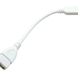 Raspberry Pi Zero USB Adaptor White (USB OTG Host Cable)