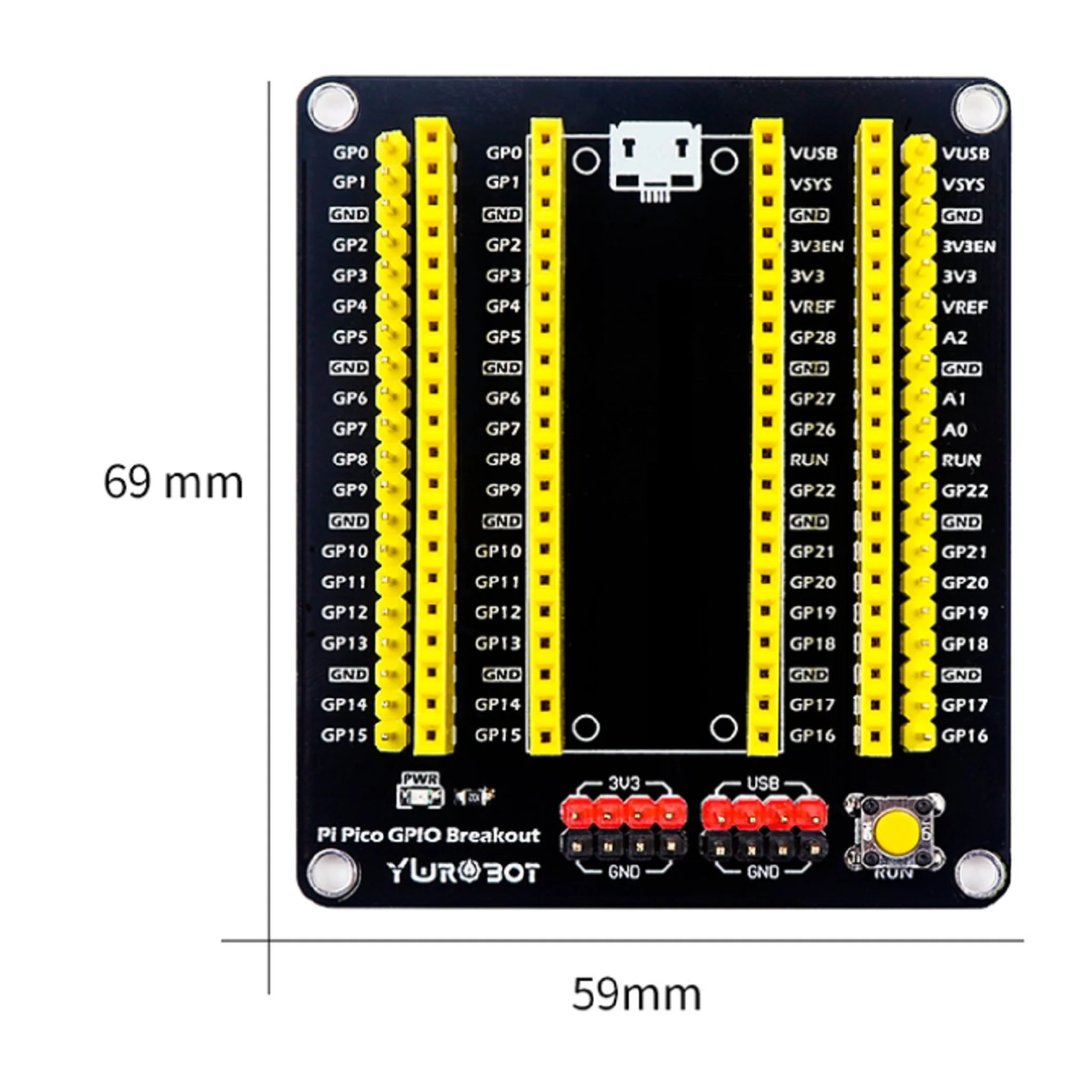 Raspberry pico Breakout