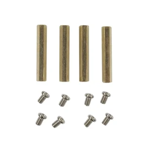 Standoff M3x30mm internal thread copper stud screw (Αποστάτες)