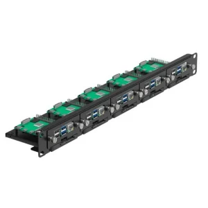 UCTRONICS 19 1U Rackmount for Raspberry Pi, SSD Bracket for Any 2.5