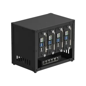 UCTRONICS Enclosure for Raspberry Pi Cluster, Compatible with Raspberry Pi 5, 4B, 3B+/3B