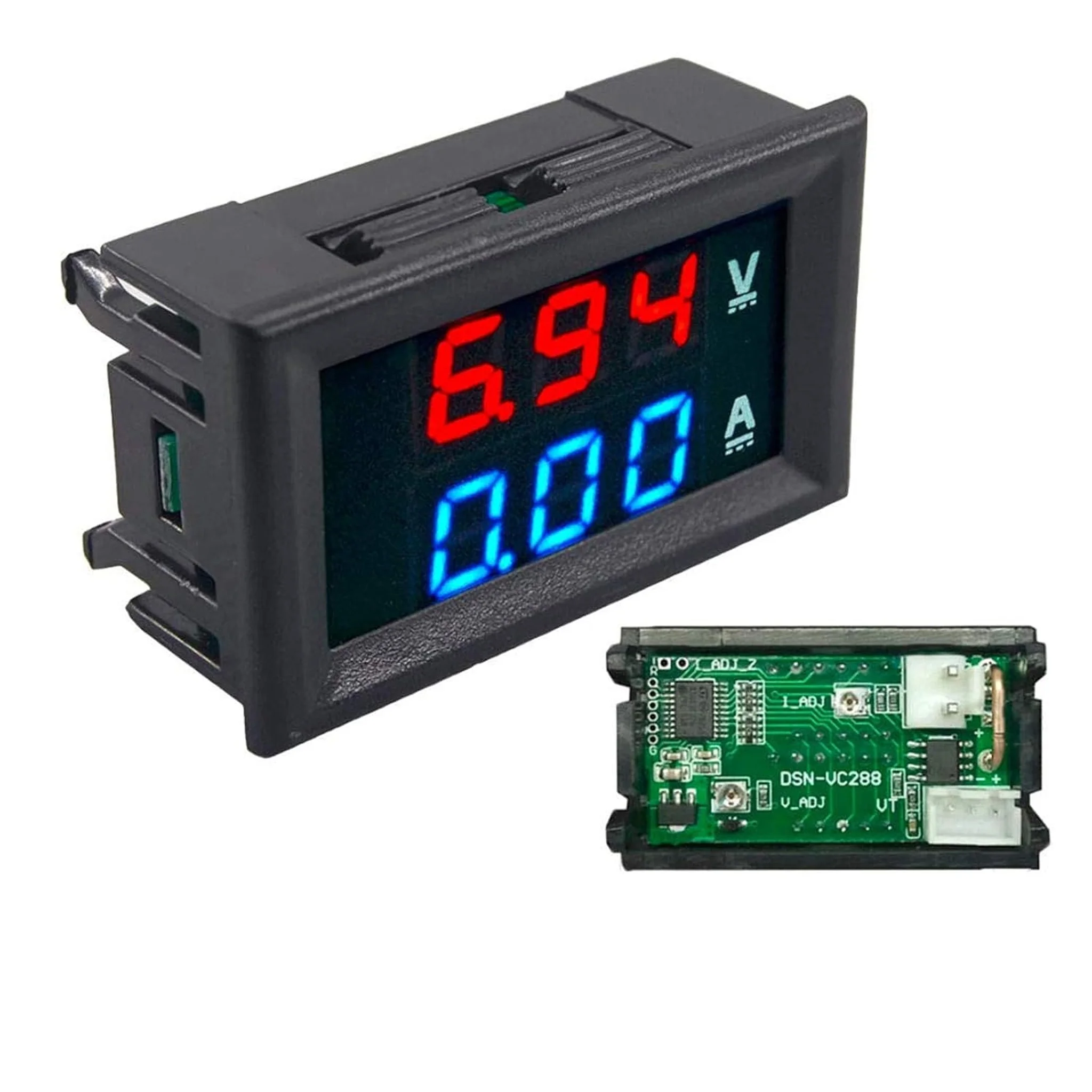 Digital Voltmeter Ammeter with shunt 0,28″ DC0-100V 50A LED