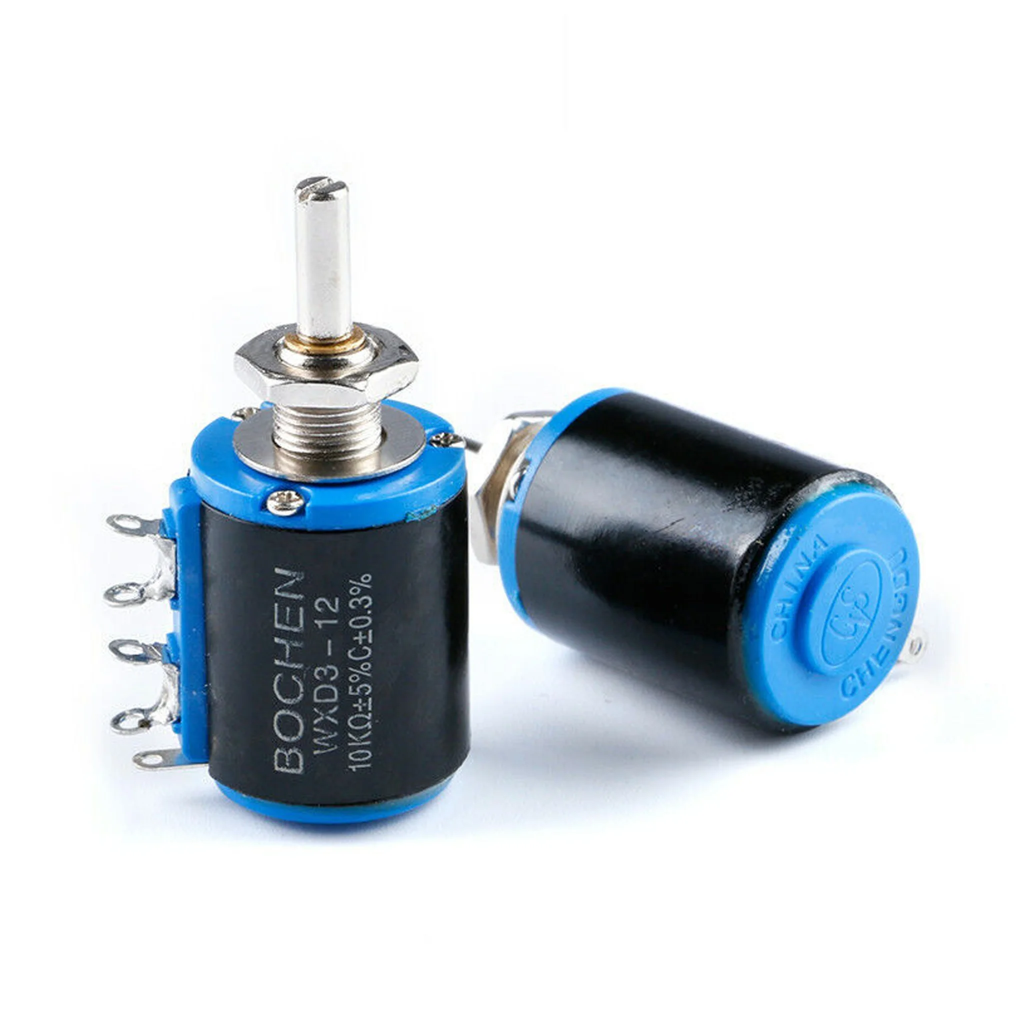 10K WXD3-12-1W 5 Ring Multi-circle Precision Wire-wound Potentiometer