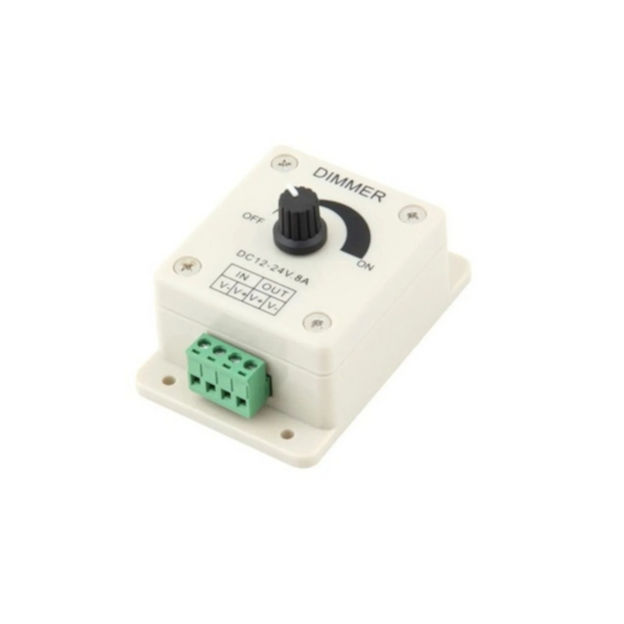 12-24V 8A LED Dimmer, 1 Channel