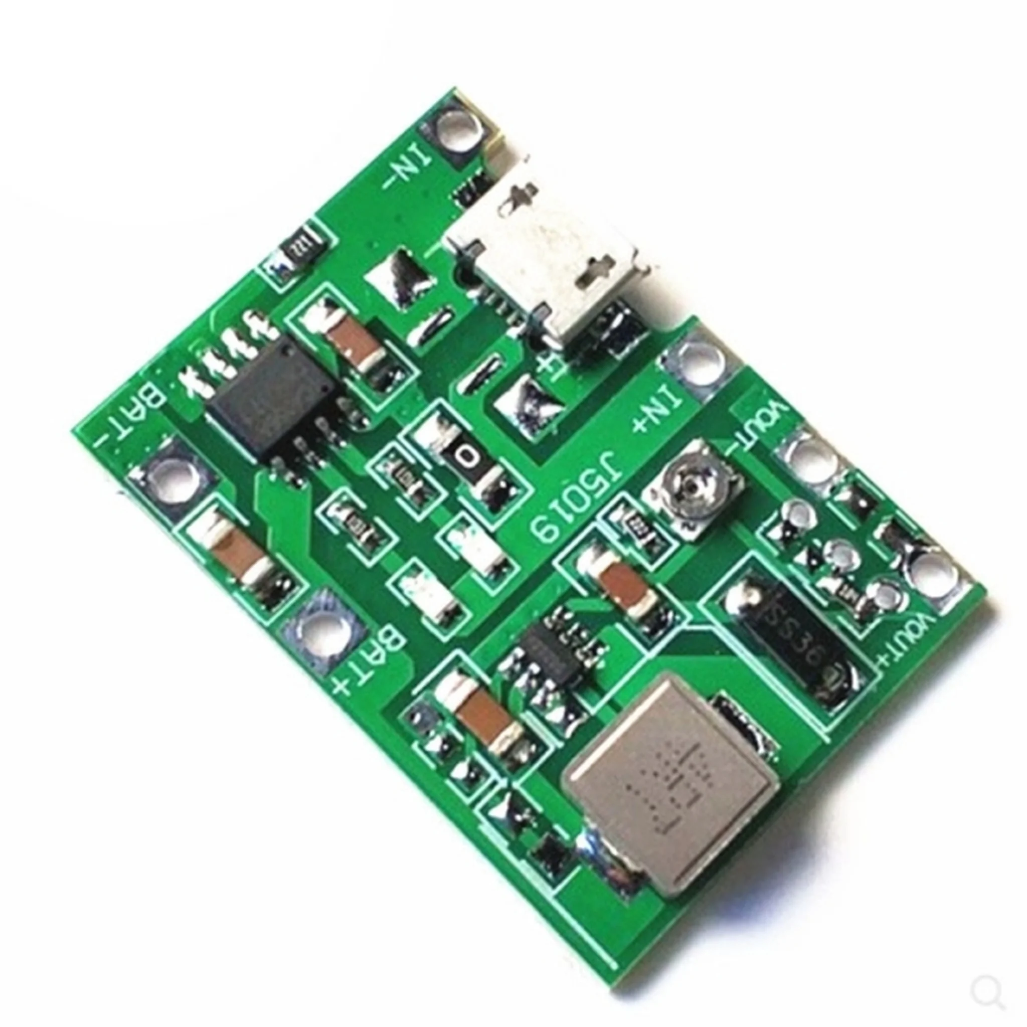 3.7V 9V 5V 2A Adjustable Step Up 18650 Lithium Battery Charging Discharge Integrated Module